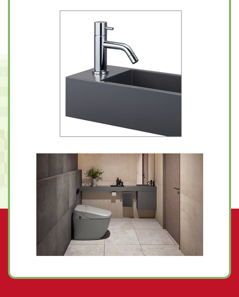 トイレ手洗い器 ミラタップ レプトカウンター