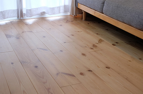 花粉やほこりが溜まりにくい環境にする