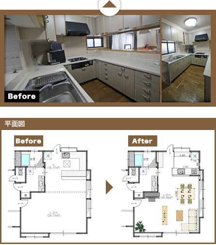 Kitchen Reform Before After ʐ}