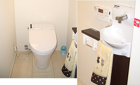 トイレリフォーム例